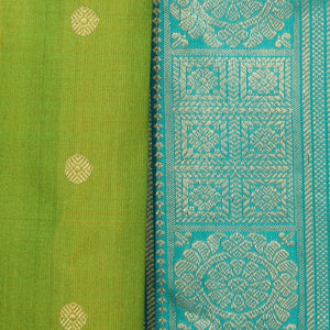 Gadwal Silk Green Saree