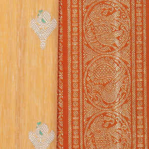 Gadwal Silk Yellow Saree