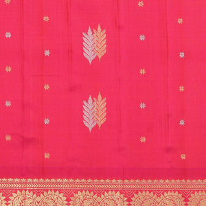 Gadwal Silk Sea Blue Saree