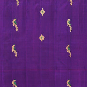 Gadwal Silk Spring Green Saree