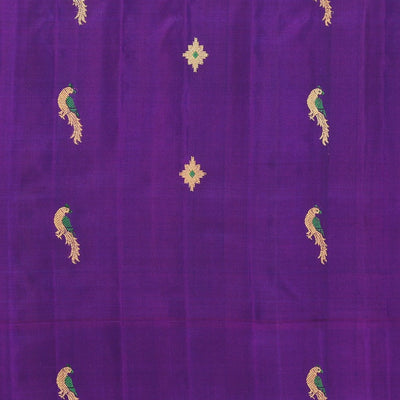 Gadwal Silk Spring Green Saree