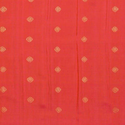 Gadwal Silk Peach Saree