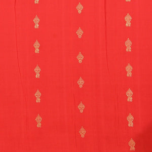 Gadwal Silk Red Saree