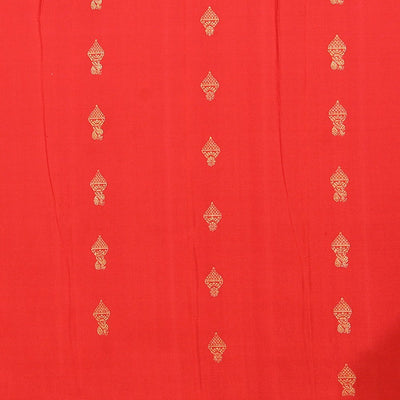 Gadwal Silk Red Saree