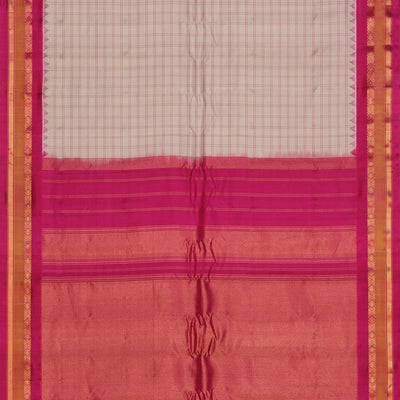 Gadwal Silk Beige Saree