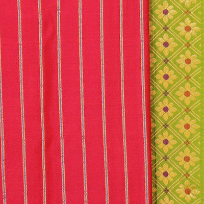 Gadwal Silk Pink Saree