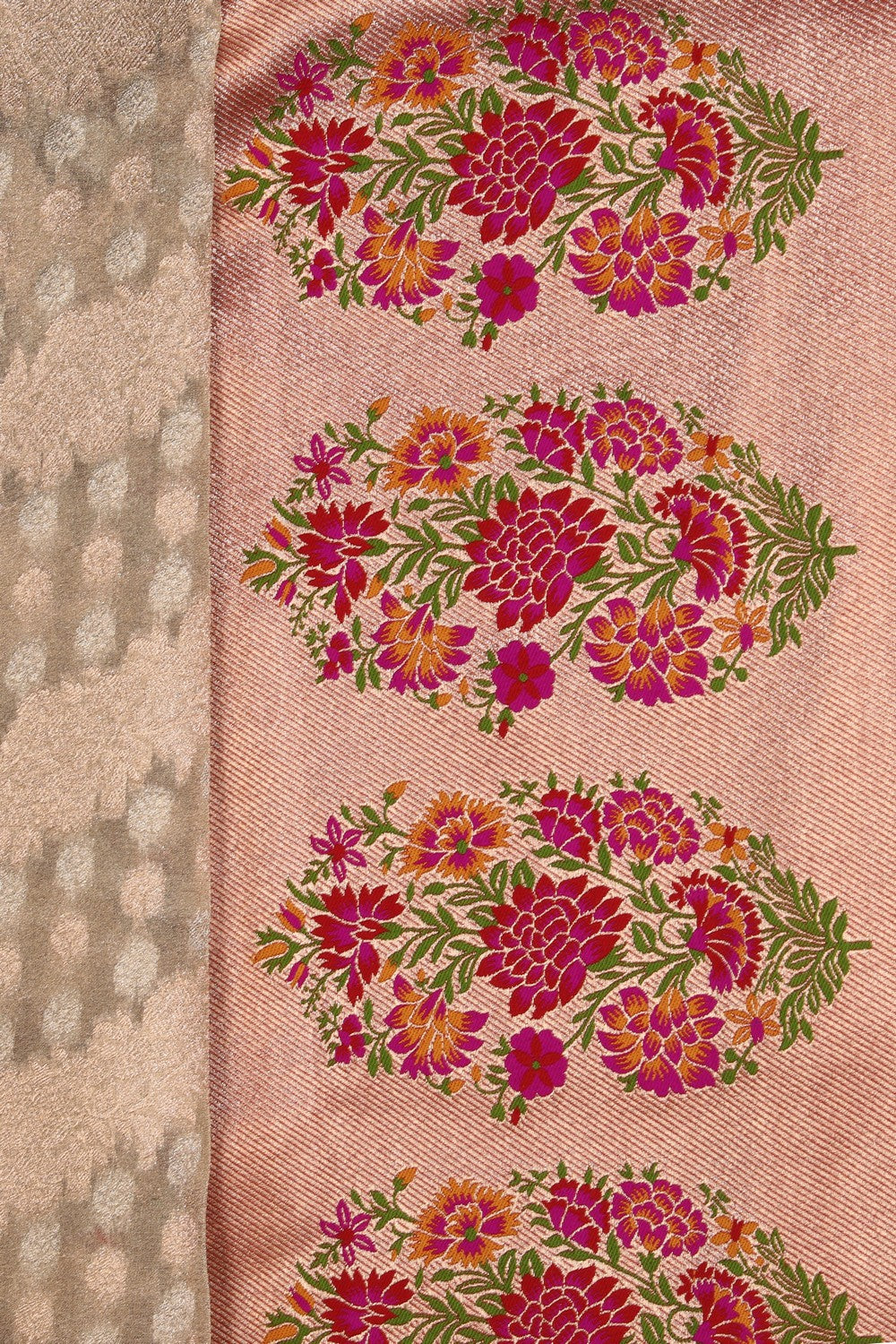 Gold-Tissue Saree