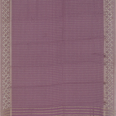 Georgette Purple Saree