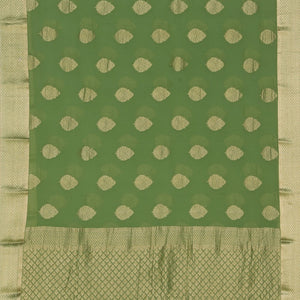 Georgette Sage Green Saree
