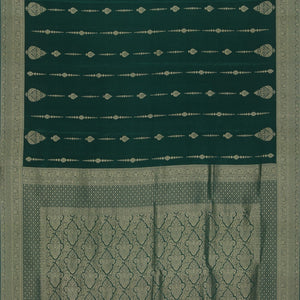 Crepe Green Saree