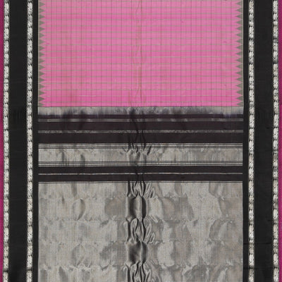 Gadwal Silk Pink Saree