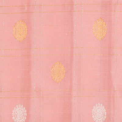 Gadwal Silk Pink Saree