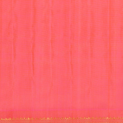 Gadwal Silk Off-White Saree