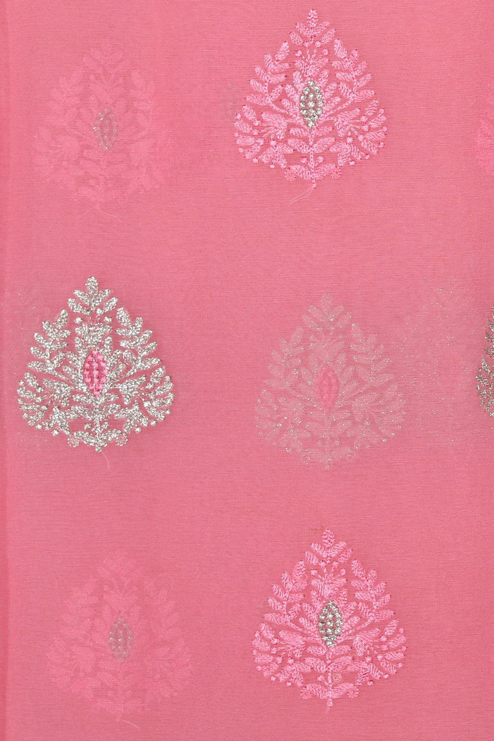 Crepe Pink Saree