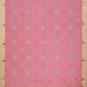 Crepe Pink Saree