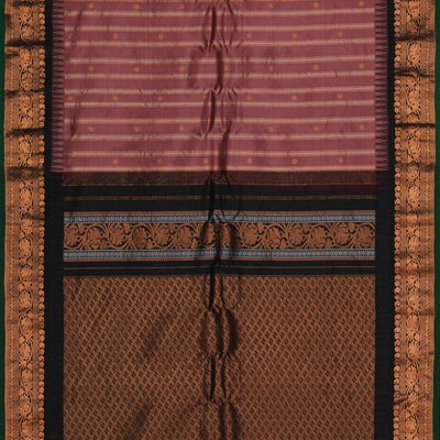 Gadwal Silk Moss Pink Saree