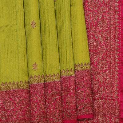 Dupion Silk Handloom Banarasi Saree