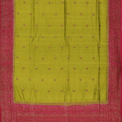 Dupion Silk Handloom Banarasi Saree