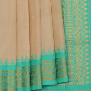 Gadwal Beige Saree