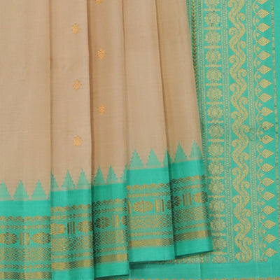 Gadwal Beige Saree