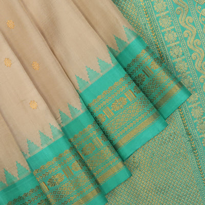 Gadwal Beige Saree