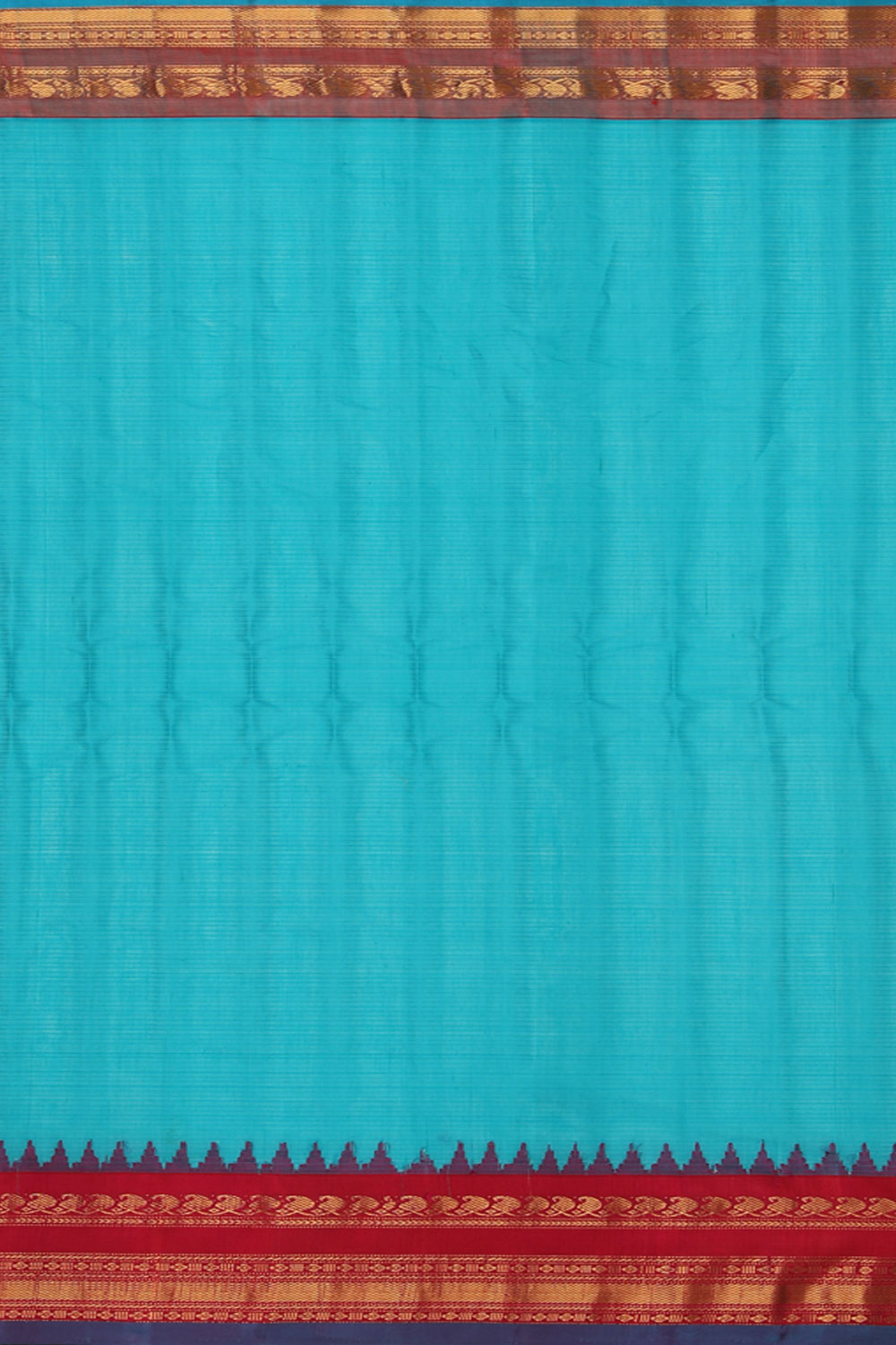 Gadwal Blue Saree