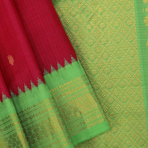 Gadwal Pink Saree