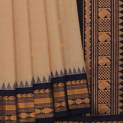 Gadwal Beige Saree