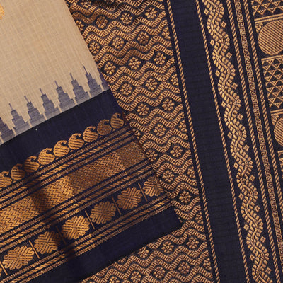 Gadwal Beige Saree