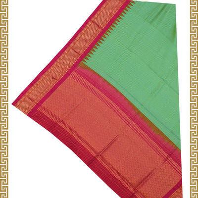 Gadwal-Silk Green Dupatta