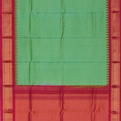 Gadwal-Silk Green Dupatta