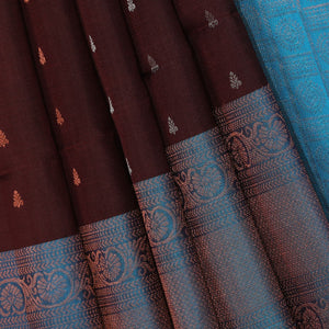 Gorgeous Caramel-Brown Saree