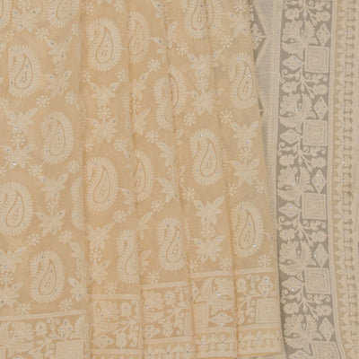 Georgette Embroidered Saree