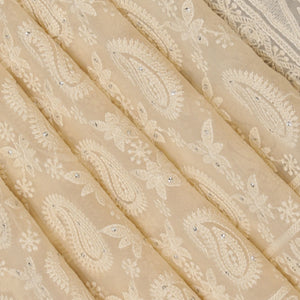Georgette Embroidered Saree