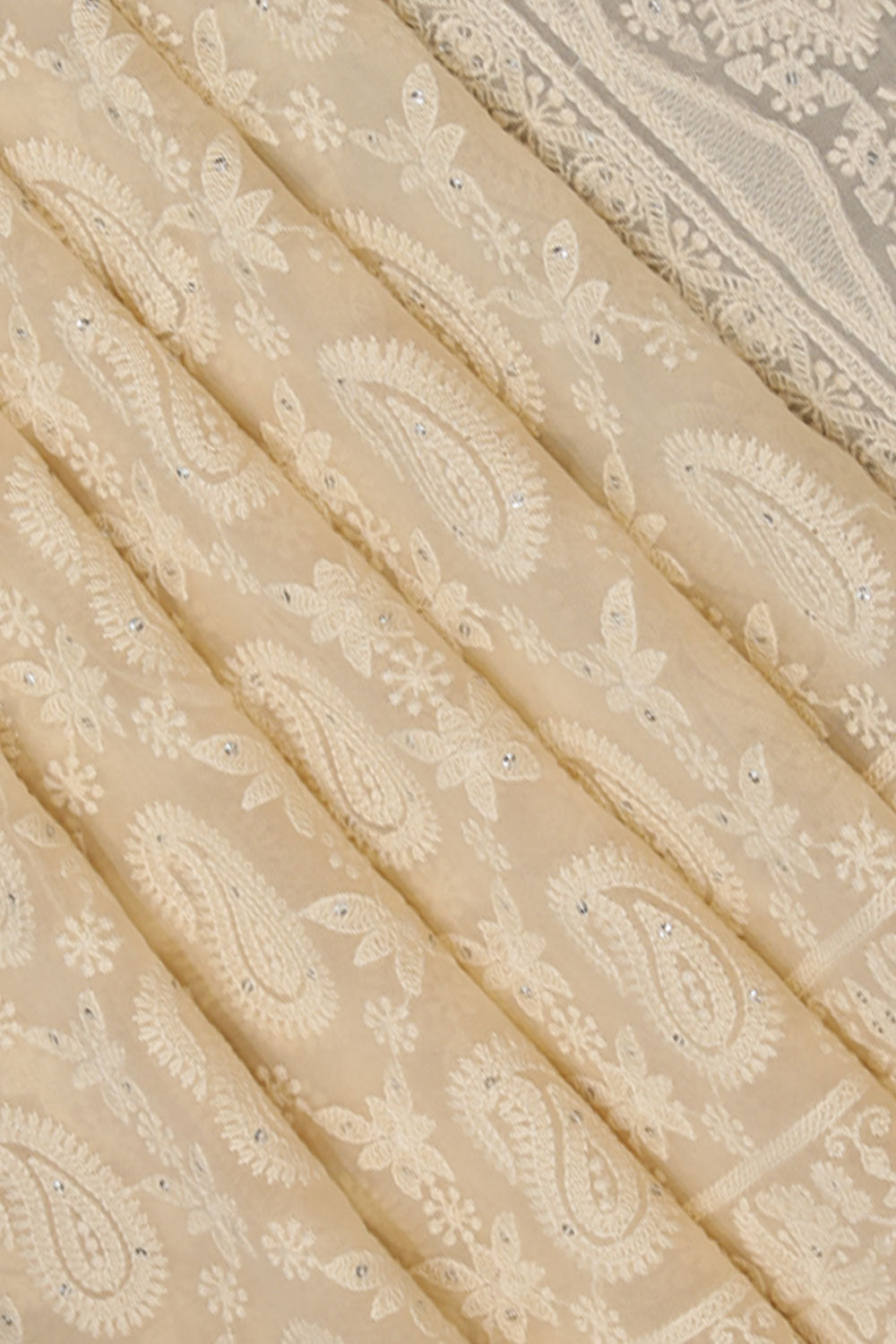 Georgette Embroidered Saree