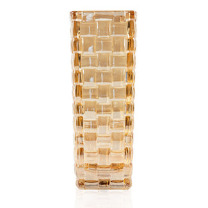 Cube Style Glass Vase