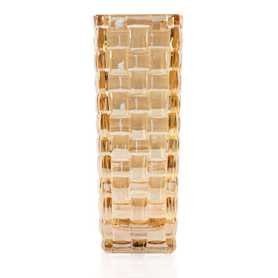 Cube Style Glass Vase