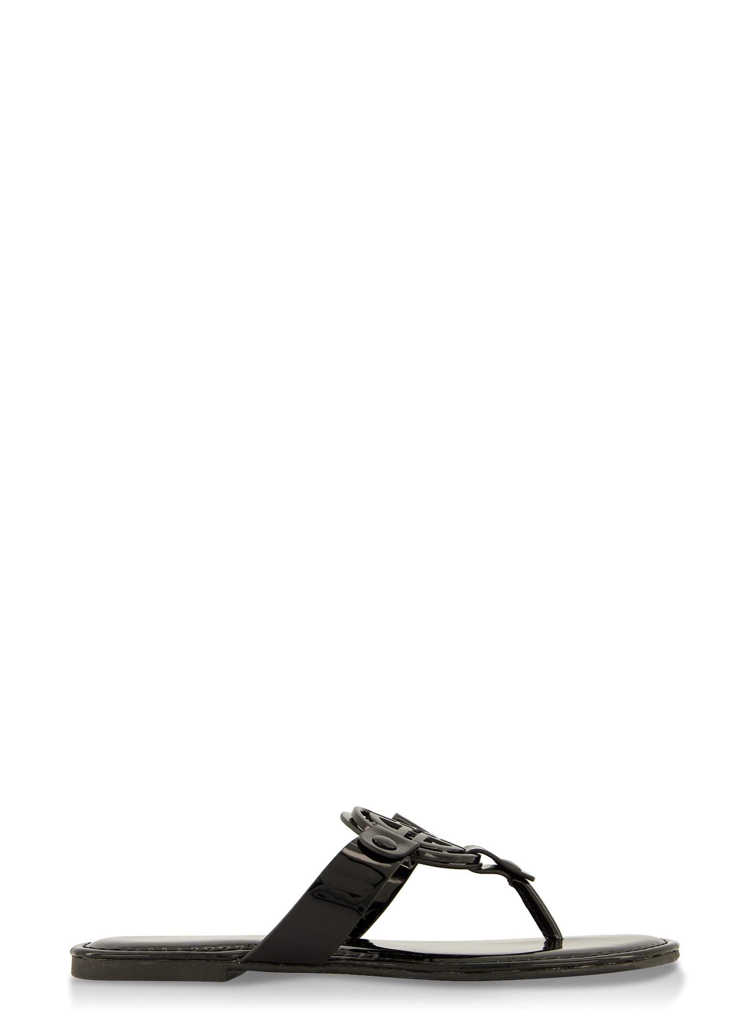 Geo Pendant Thong Slide Sandals