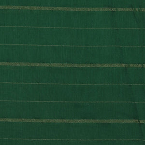 Geometric Diamond Printed Green Saree