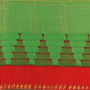 Gadwal Silk Green Saree