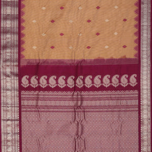 Gadwal Silk Beige Saree
