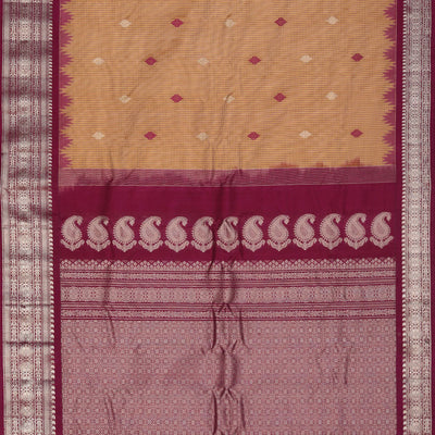 Gadwal Silk Beige Saree