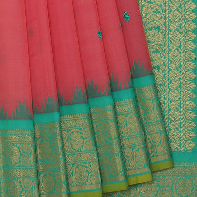 Gadwal Pink Saree