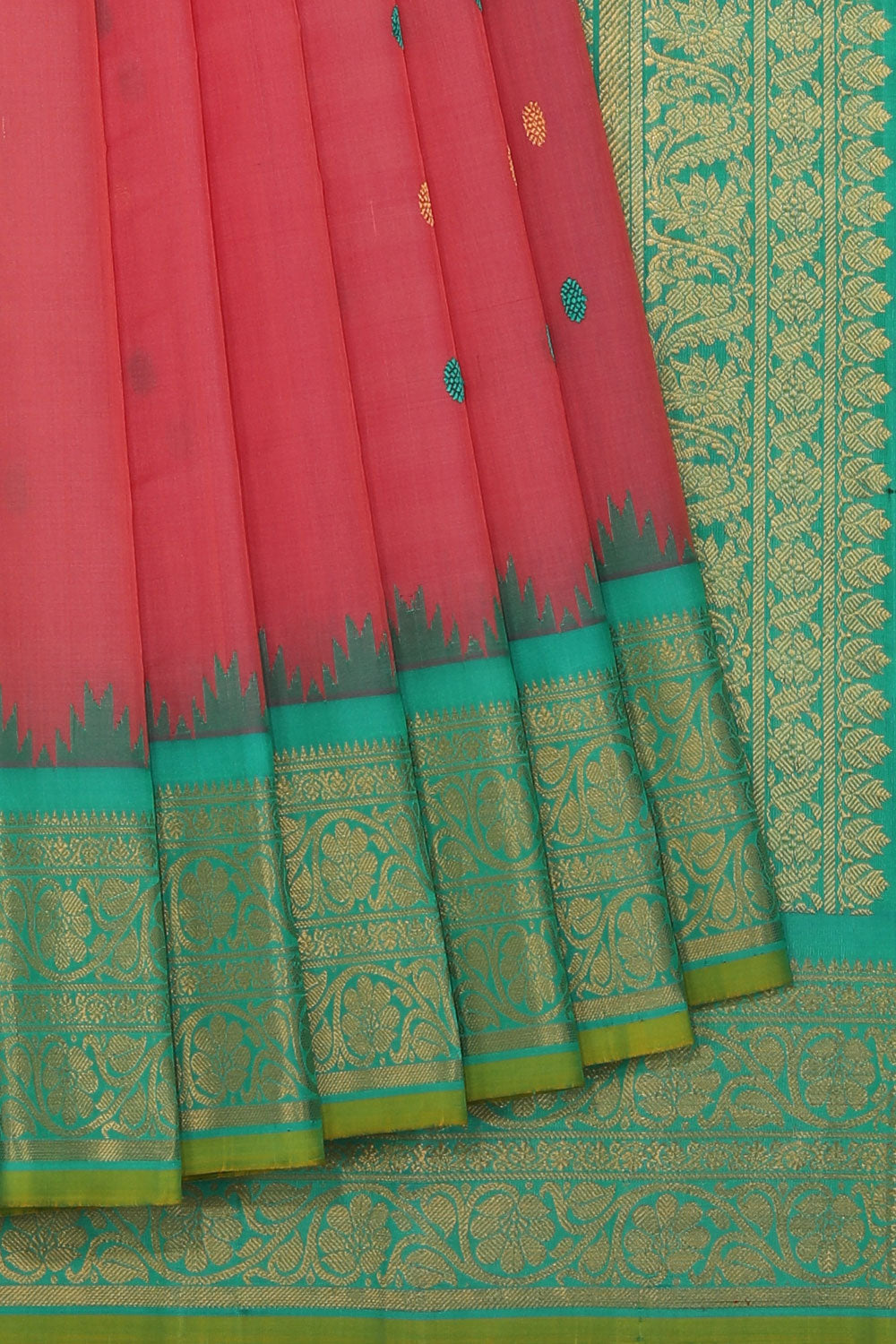 Gadwal Pink Saree