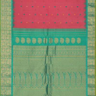 Gadwal Pink Saree