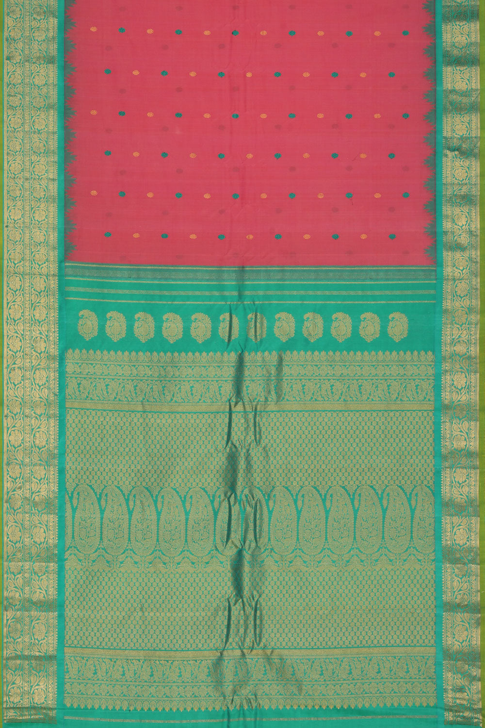 Gadwal Pink Saree