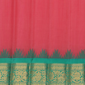 Gadwal Pink Saree