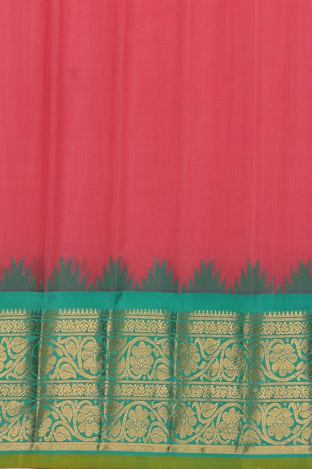 Gadwal Pink Saree