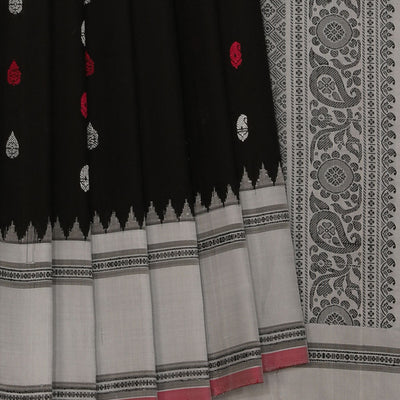 Gadwal Black Saree