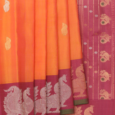 Gadwal Mustard Saree